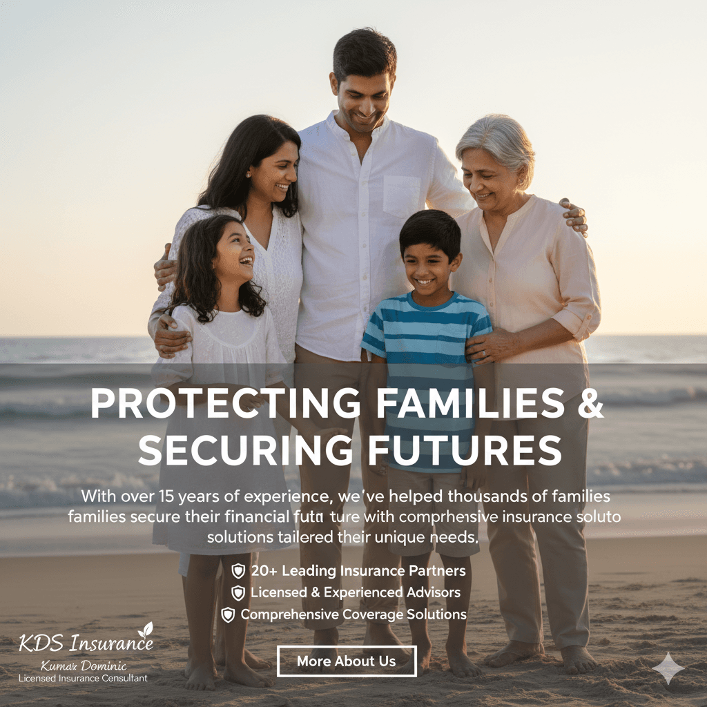 Insurance advisor helping clients